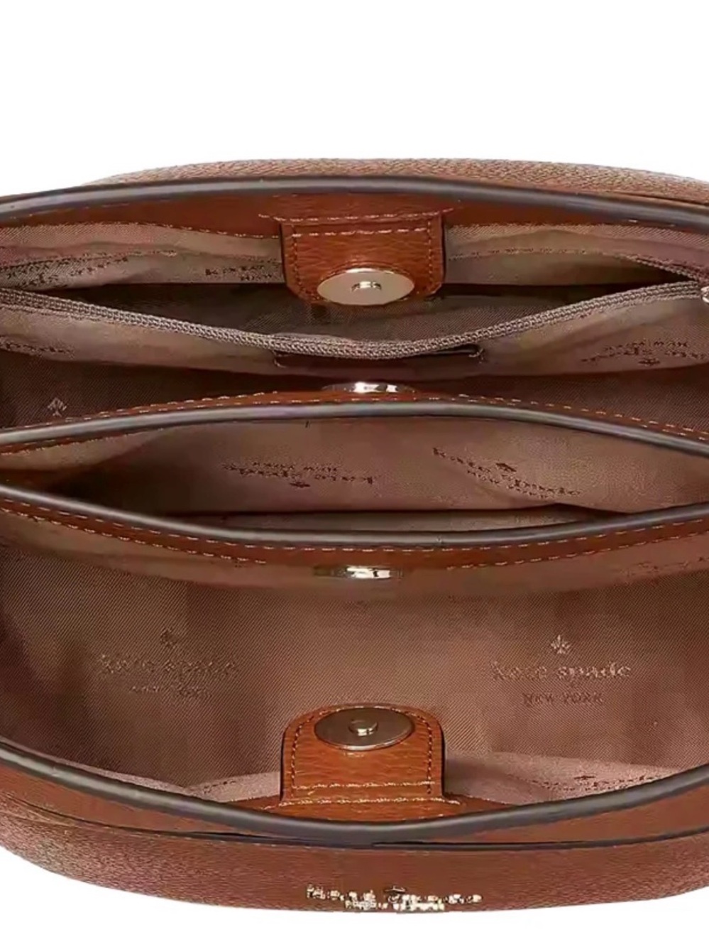 KATE SPADE Leila Small Bucket Bag in Warm Gingerbread KE489 - Picture 6 of 6